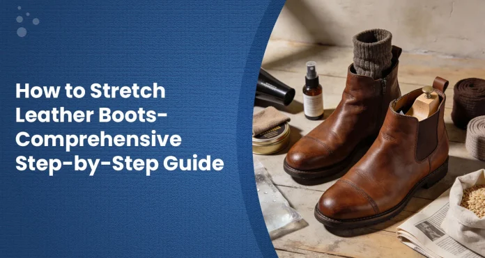 how to stretch leather boots