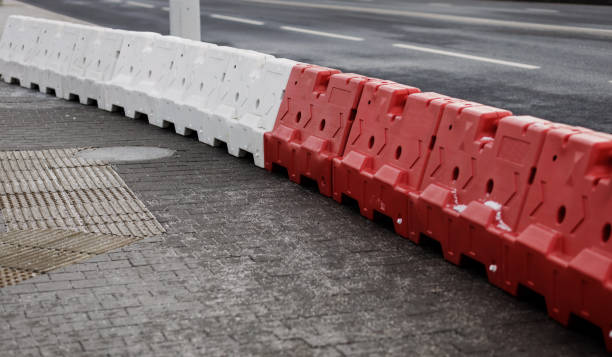 Concrete barrier rental